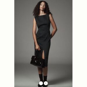 Anthropologie Pilcro Sleeveless Denim Midi Dress